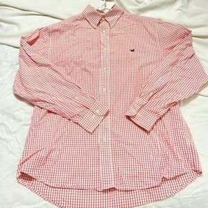 Southern Marsh Red Button Down